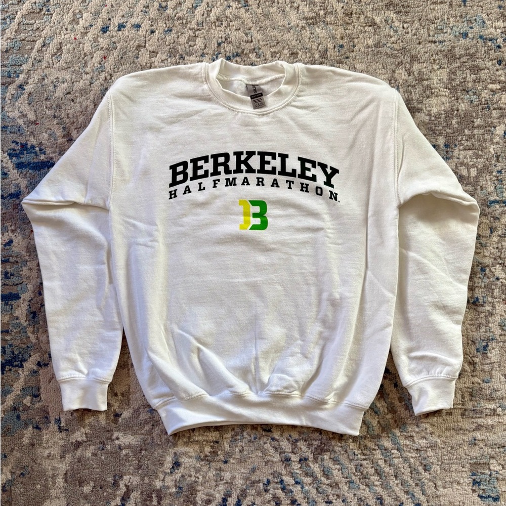 NEW! Berkeley Half Marathon Crewneck Sweatshirt Hoodie Youth Size L